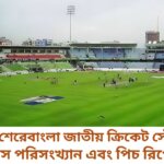 মিরপুর শেরেবাংলা জাতীয় ক্রিকেট স্টেডিয়াম এর ইতিহাস পরিসংখ্যান এবং পিচ রিপোর্ট